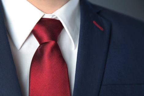 Corbata roja