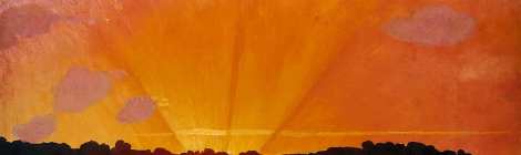 ciel orange vallotton