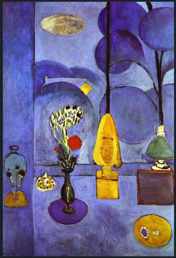 matisse fenetre blue