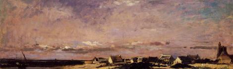 French Coastal Scene (1868) daubigny