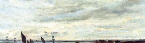 The Banks of the Thames at Eames daubigny